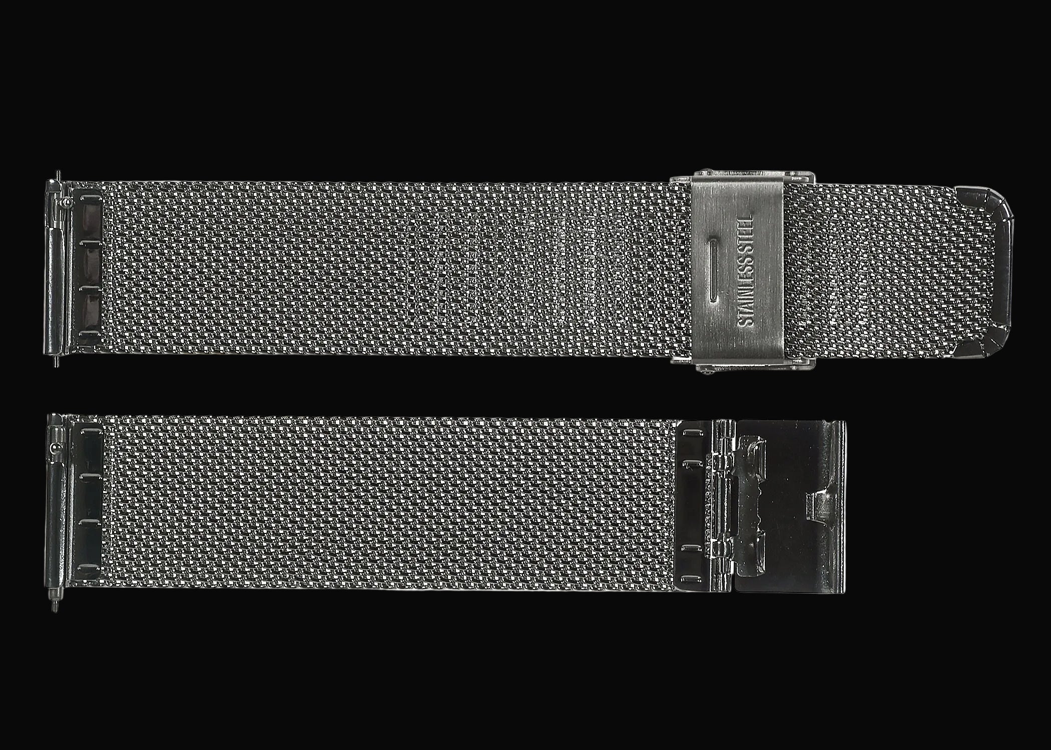 Classic 24mm Milanese Watch Bracelet in Stainless Steel.