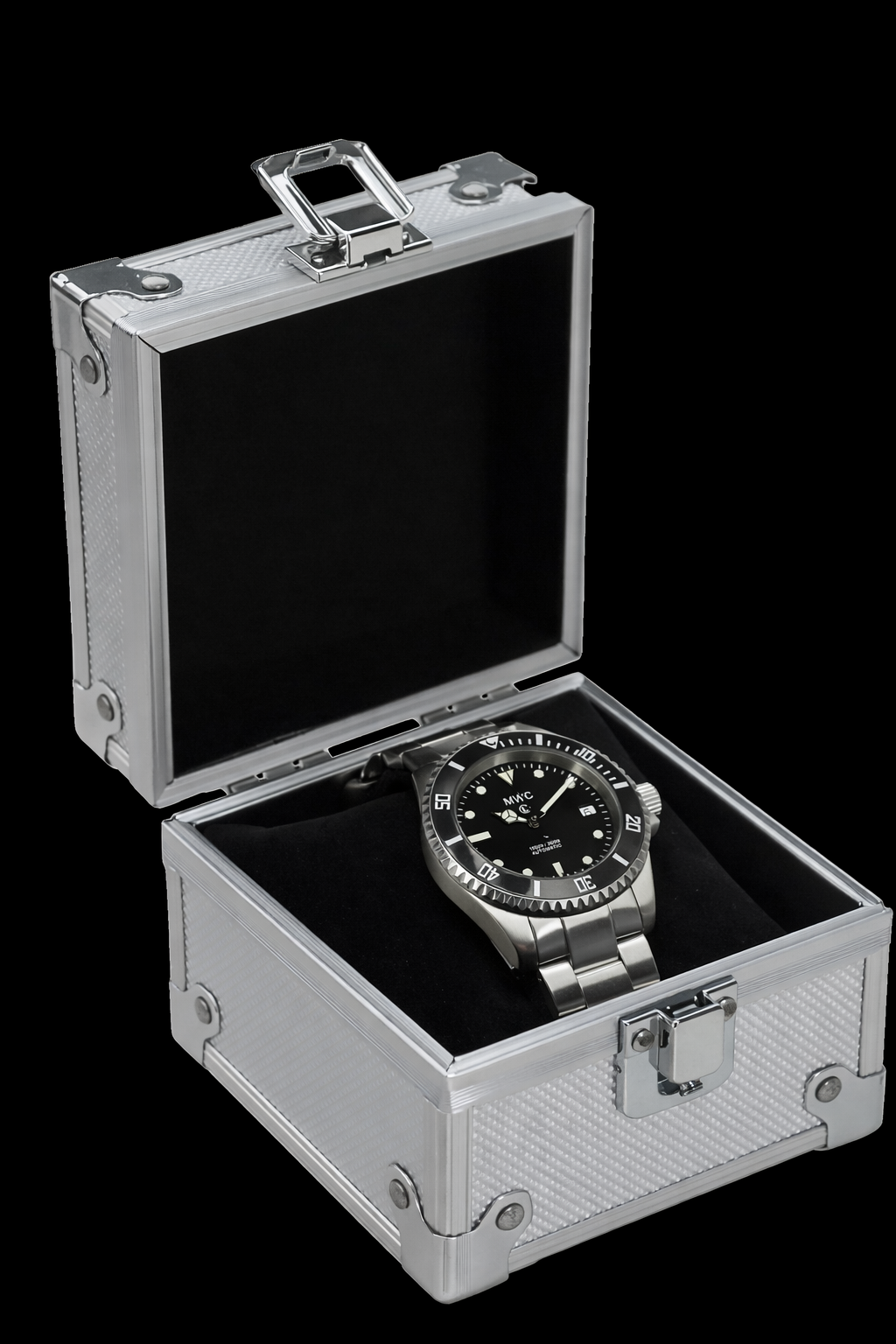 MWC Professional Military Diver 300m – Swiss Sellita SW200 Automatic, Sapphire Crystal, Ceramic Bezel & Steel Bracelet