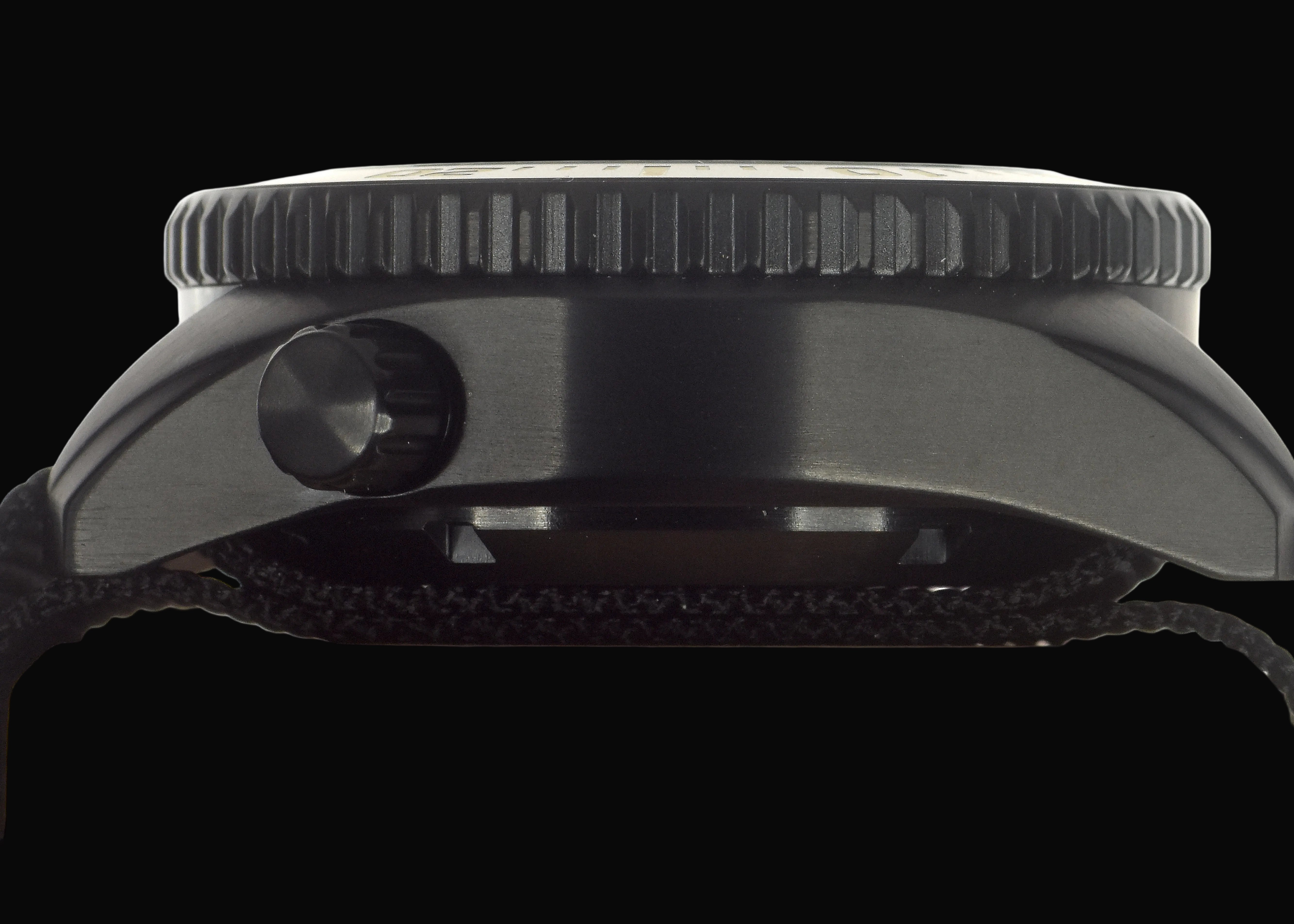 MWC "Depthmaster" 100atm / 3,280ft / 1000m Water Resistant Military Divers Watch in a PVD Titanium Case with GTLS and Helium Valve (Automatic)