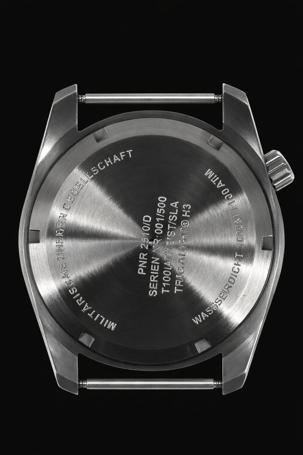 MWC "Depthmaster" 100atm / 3,280ft / 1000m Water Resistant Military Divers Watch in a Titanium Case with GTLS and Helium Valve (Automatic)