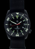 MWC "Depthmaster" 100atm / 3,280ft / 1000m Water Resistant Military Divers Watch in PVD Stainless Steel Case with Helium Valve (Quartz)