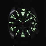 MWC "Depthmaster" 100atm / 3,280ft / 1000m Water Resistant Military Divers Watch in PVD Stainless Steel Case with Helium Valve (Quartz)