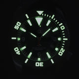 MWC "Depthmaster" 100atm / 3,280ft / 1000m Water Resistant Military Divers Watch in PVD Stainless Steel Case with Helium Valve (Quartz)