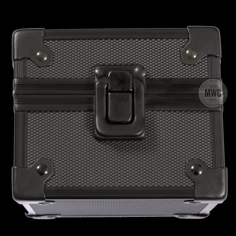 MWC Protective Travel Watch Box with Blank Plate for Customization/Engraving