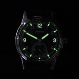 Aeschbach WW2 Pattern Germany Luftwaffe / Reichsluftfahrtministerium (RLM) Pilots Watch with Sapphire Box Crystal and 21 Jewel Automatic Mechanical Movement