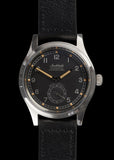 Aeschbach WW2 Pattern Germany Luftwaffe / Reichsluftfahrtministerium (RLM) Pilots Watch with an Automatic Swiss 31 Jewel Sellita SW260 Movement and a Domed Vintage Box Sapphire Crystal