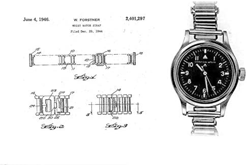 18mm Retro 1940/50s "Bonklip" Style Stainless Steel Bracelet - Ideal for Antique or Retro Style Watches