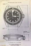 MWC Automatic Black PVD Military Divers Watch  - Tritium / GTLS Illumination, Ceramic Bezel and Sapphire Crystal