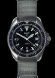 Current NATO Pattern Quartz Military Divers Watch with Ceramic Bezel Insert, Sapphire Crystal and 10 Year Battery Life - NATO STOCK NUMBER NSN 6645-99-157-3496