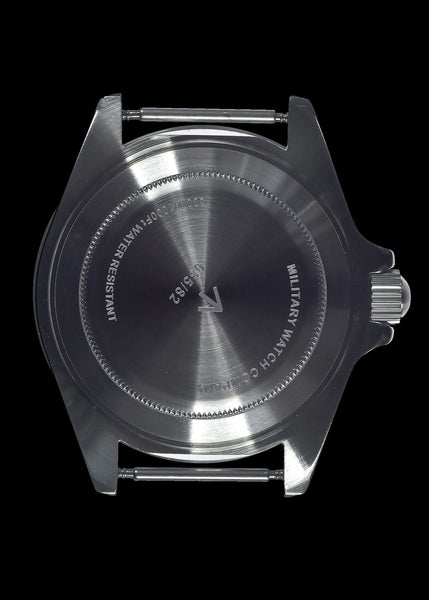 MWC 24 Jewel 1982 Pattern 300m Automatic Military Divers Watch with Sapphire Crystal on a NATO Webbing Strap (Non Date Version)