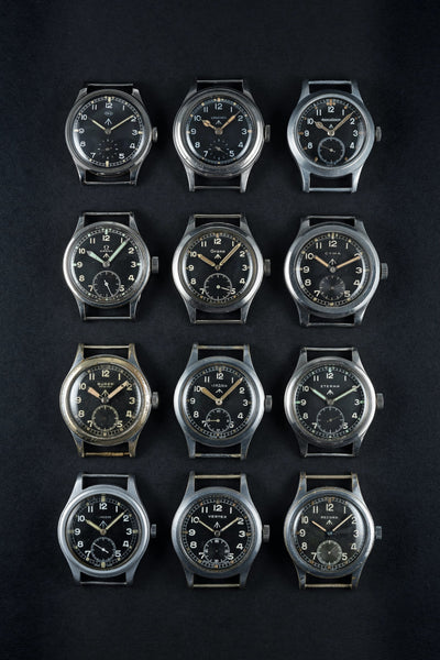 MWC 1940s/1950s "Dirty Dozen" Pattern General Service Watch with Mechanical Quartz Hybrid