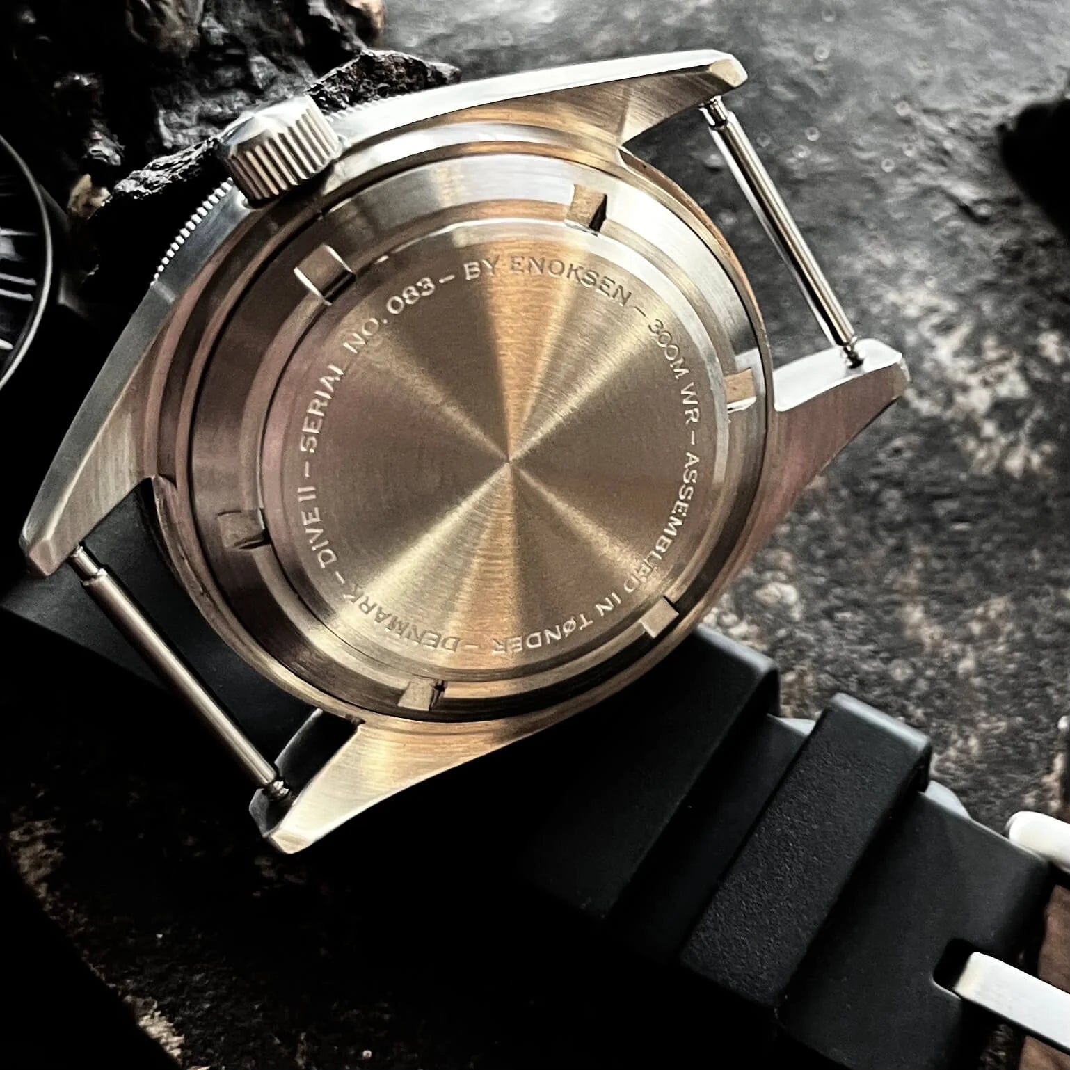 Enoksen Automatic Dive Watch - Black Dial Edition ◇ 39mm