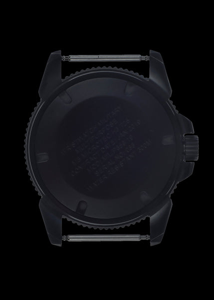 MWC P656 2025 Model PVD Tactical Series Watch with GTLS Tritium, Sapphire Crystal and Ten Year Battery Life (Non Date Version)