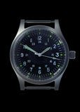 GG-W-113 U.S 1960s Pattern Automatic 100m/330ft Water Resistant Military Watch with Shatter and Scratch Resistant Sapphire Box Crystal