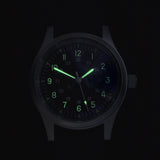 GG-W-113 U.S 1960s Pattern Automatic 100m/330ft Water Resistant Military Watch with Shatter and Scratch Resistant Sapphire Box Crystal