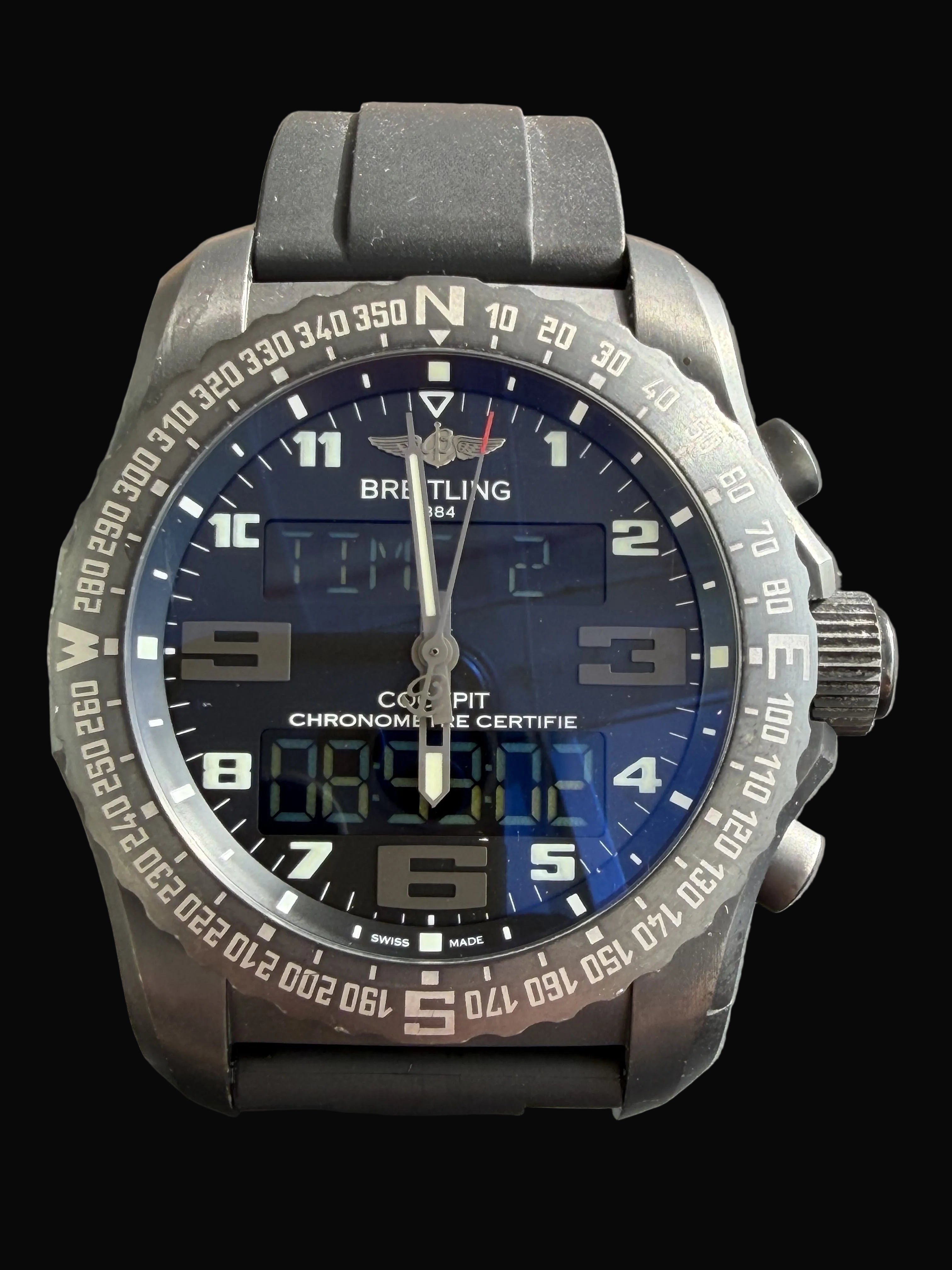 Breitling Cockpit B50 Pilots Watch - Excellent Condition (Serial No: 1807244) DUE TO ARRIVE ON MARCH 29TH AT THE UK OFFICE