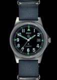 MWC G10LM Stainless Steel Military Watch – Admiralty Grey NATO Strap (Contract Model with Broad Arrow / Pheon)