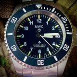 MWC 24 Jewel 300m Automatic Military Divers Watch with Tritium GTLS Illumination and Sapphire Crystal and Ceramic Bezel