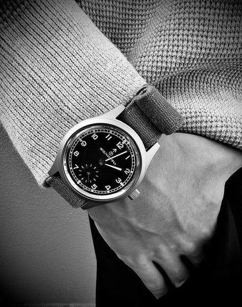 MWC 1940s/1950s "Dirty Dozen" Pattern General Service Watch with Mechanical Quartz Hybrid