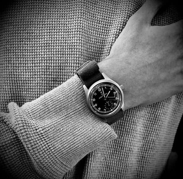 MWC 1940s/1950s "Dirty Dozen" Pattern General Service Watch with Mechanical Quartz Hybrid