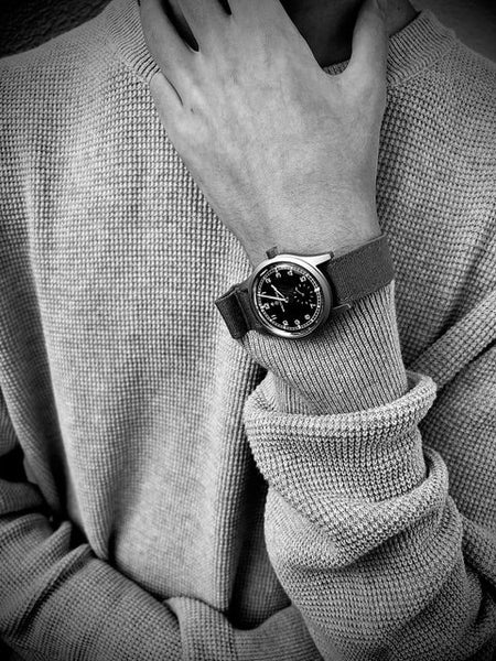 MWC 1940s/1950s "Dirty Dozen" Pattern General Service Watch with Mechanical Quartz Hybrid